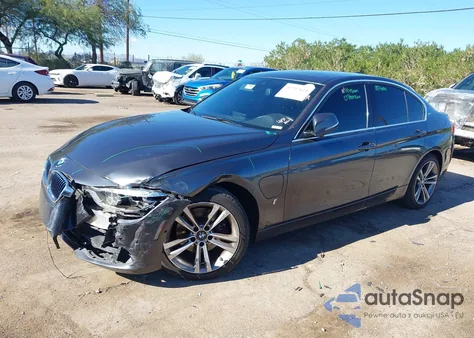 2017 BMW 330E Iperformance from USA, damaged, VIN WBA8E1C34HA156593